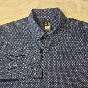 Jos. A. Bank Traveler Long Sleeve Button Down Mens Dress Shirt. 2XLT